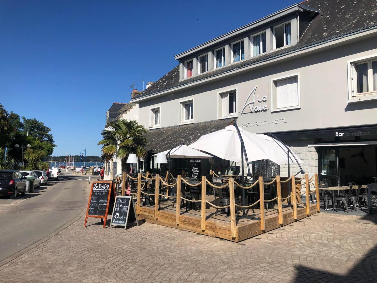 Hotel Restaurant La Voile - Le Dock'Er Locmariaquer Ngoại thất bức ảnh